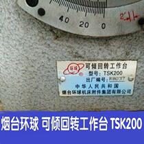 Dongguan spot authentic Yantai global tilt rotary table indexing head TSK200