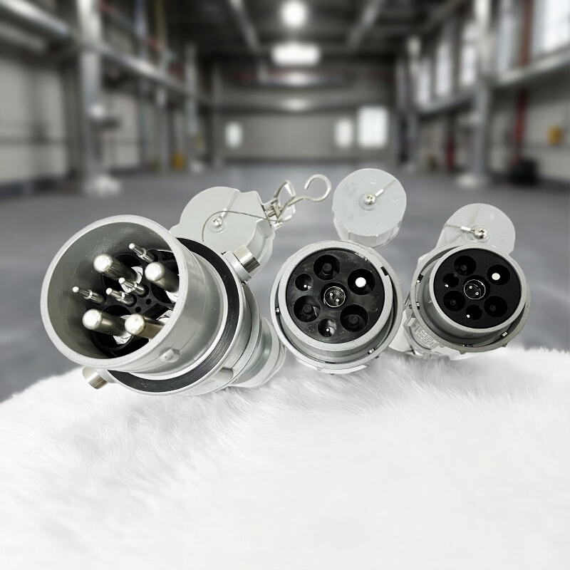 Jinding 250A Plug Marine National Standard Aluminum Alloy High Current Shore Power Plug Socket 125A350A Low Voltage Ccs