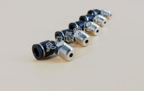 Plastic steel pneumatic baler connector accessories B42 right angle connector PET pneumatic baler connector accessories