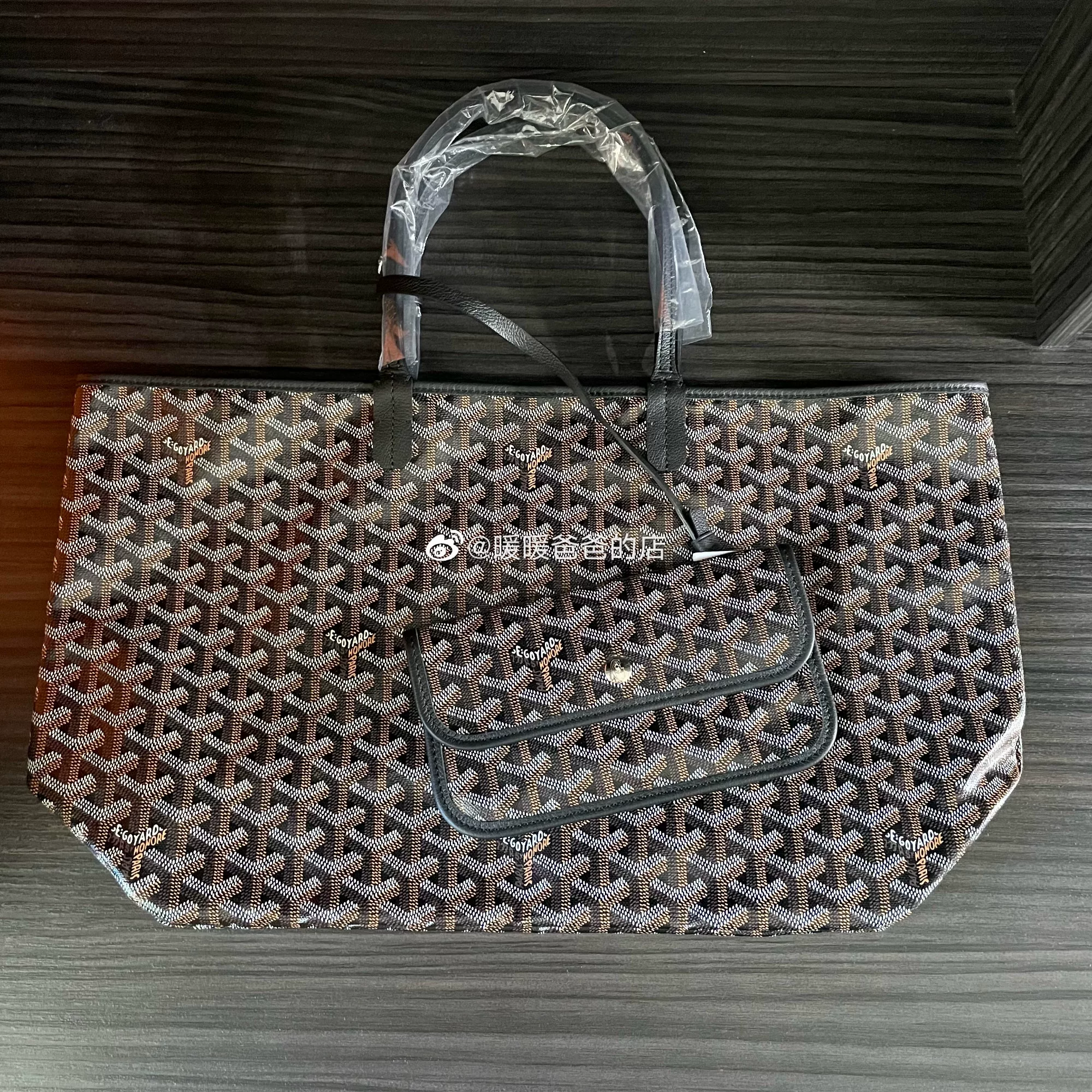 В наличии сумка-шоппер Goyard Goya крупная средняя черная коричневая серая