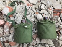 Stock old 90 s full green 78 water bottle with lunch box multifunctional kettle vintage military fan aluminum kettle