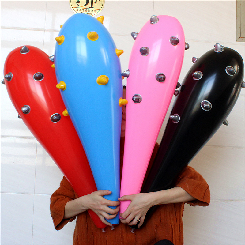 Spot supply pvc inflatable mace toy 85cm large mace inflatable props performance toys