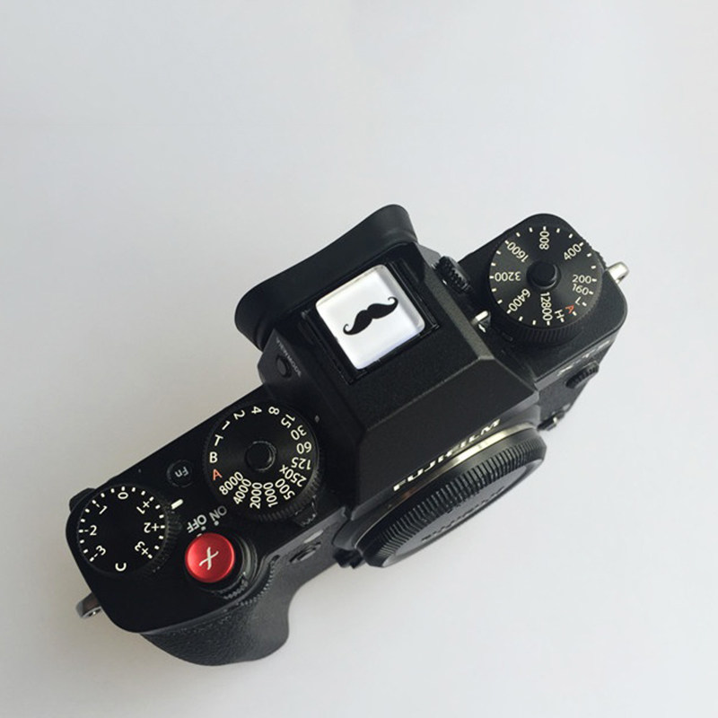 Cartoon Hot Boots Cover Single Eye Micro Single Eye Camera Camera Flash Protection Cover Cartoon Dust Stopper Creative Decoration Accessories Cute