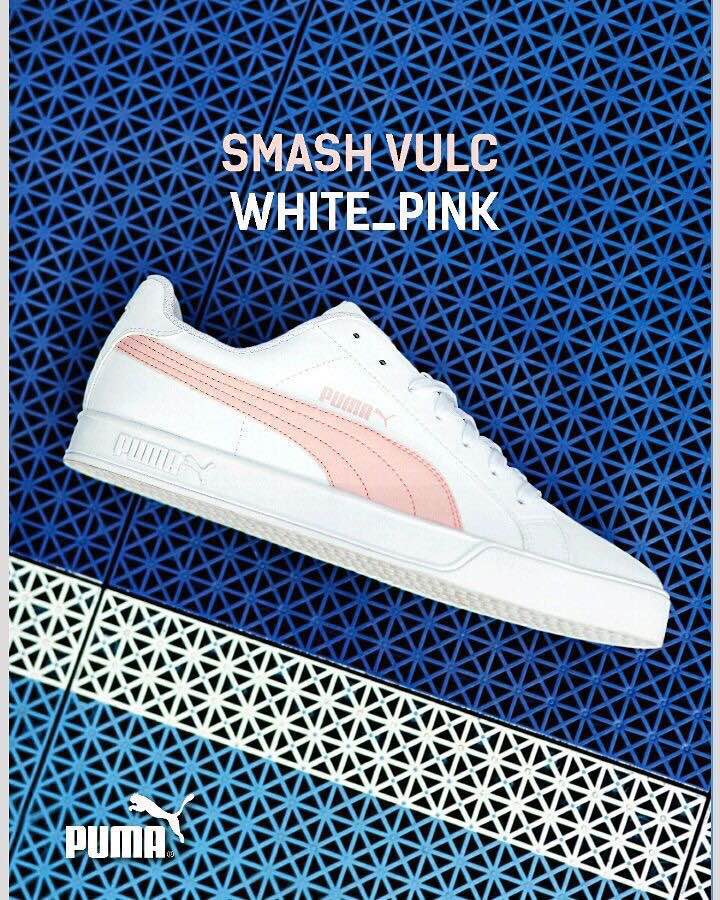 Puma Hummer Smash Vulc Cherry Blossom Giày màu đen và trắng giản dị 359622-05-15 giày the thao nữ hàn quốc