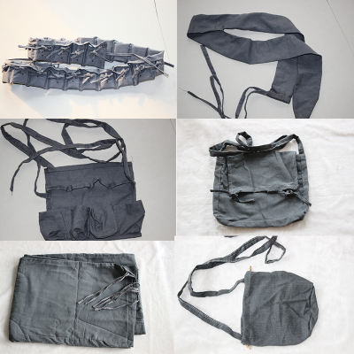 The stage performance shows the Red Army soldiers crossing diagonally, carrying schoolbags, food, water bottles, grenade bags, luggage bags, bullet bags, quilts and props