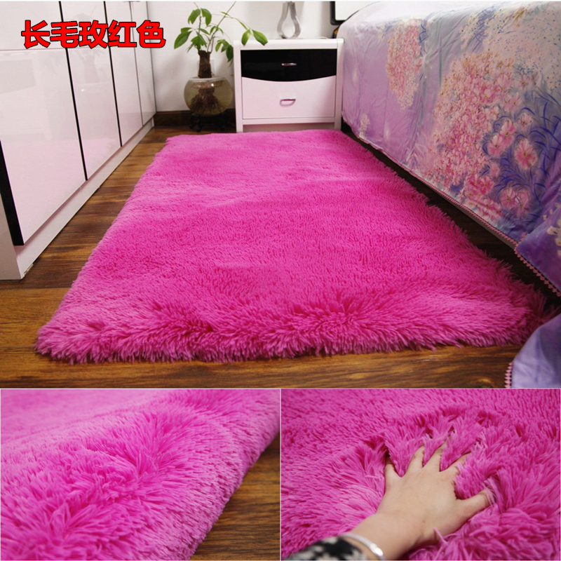 Dày Silky phòng thảm sống bàn cà phê phòng ngủ cửa hàng bên cạnh giường thảm rửa cho nhà tatami mat tùy chỉnh - Thảm thảm chụp ảnh