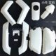 Mavericks NQi electric vehicle shell is suitable for Mavericks N1S/N1 vehicle painted plastic parts, front wall edge strips