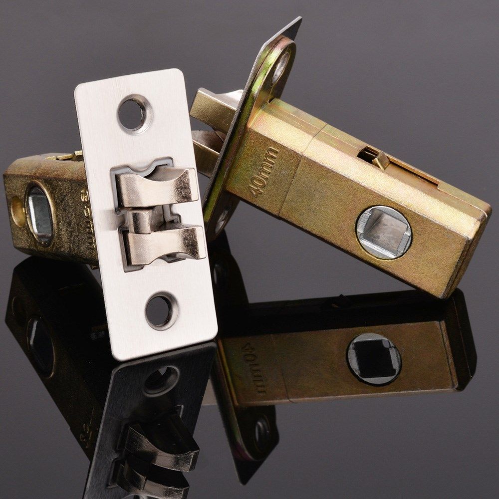 Lock core bedroom door lock heart flat tongue toilet lock core bedroom balcony door universal door lock lock tongue lock tongue piece