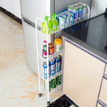 Gap bathroom side cabinet toilet balcony car gap shelf 30 tea table 15 washing machine storage rack 10cm