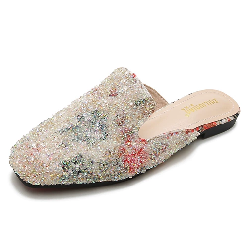 Тапочки, летняя обувь, сетчатые сандалии, туфли, 2024 года, популярно в интернете, большой размер