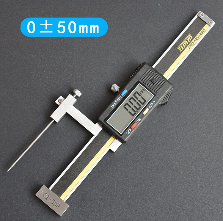 Tianmu number of display face difference ruler C1-50P 0 ± 50mm electronic face difference gauge step height difference gauge break ruler