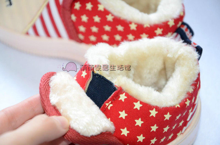 Pantoufles enfants en coton pour hiver - semelle tendon - Ref 1006154 Image 27