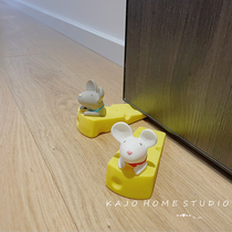 kajo home cartoon cute free punching door stopper top door instrumental windproof stopper door stopper Safety retainer