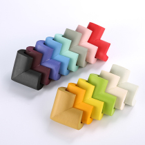 Childrens baby table and chairs anti-bump angle anti-kowtowing safety bag table corner sticker protection sponge anti-bump cushion thickened without marks