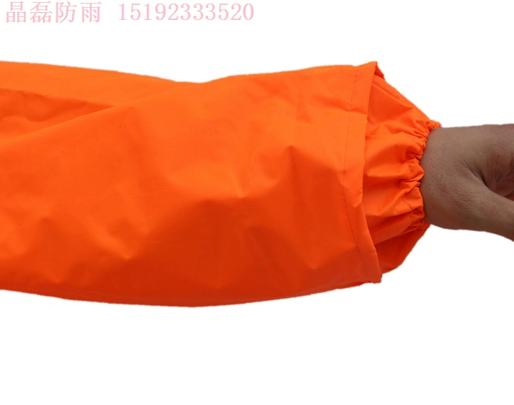 Orange dạ quang đường mưa áo mưa thiết lập vệ sinh công nhân phù hợp với chia vườn mưa giao thông phù hợp có thể được tùy chỉnh áo mưa bộ gọn nhẹ