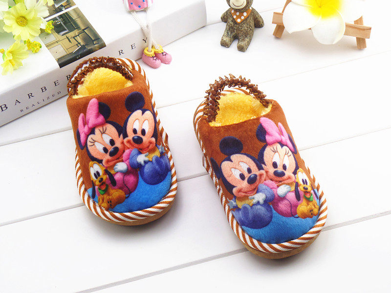 Pantoufles enfants en coton pour hiver - Ref 1035956 Image 25