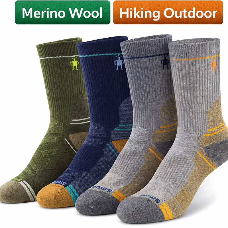 Smartwool Merino Wool Outdoor Hiking Mid-Calf Socks Are Versatile for All Seasons, Soft, Comfortable and Sweat-Wicking