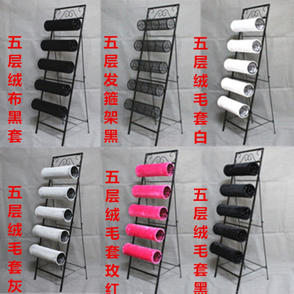 Iron Art landed 5 - layer clamp frame to display hair hair hair hair hair decoration store shelf decoration frame