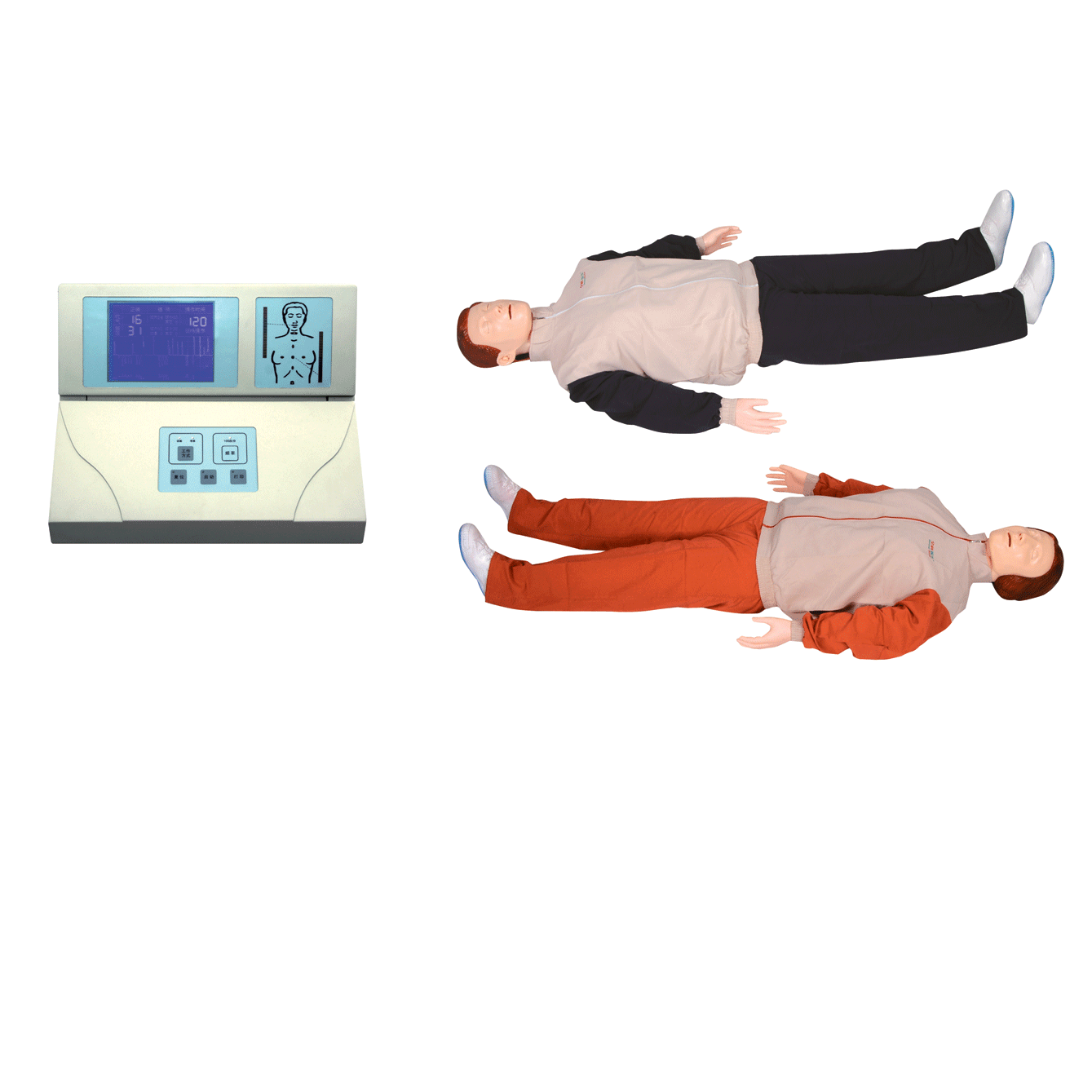 高级自动电脑心肺复苏模拟人/谊康KAP/CPR400/急救人体模型