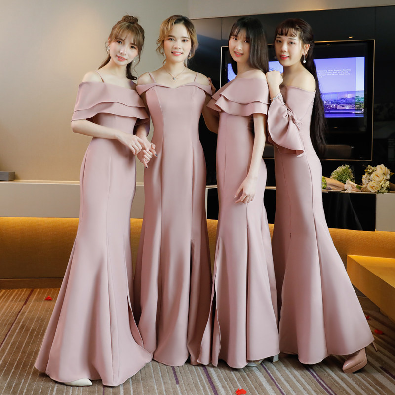 Robe de soirée manchon de cloche - Ref 3210229 Image 3