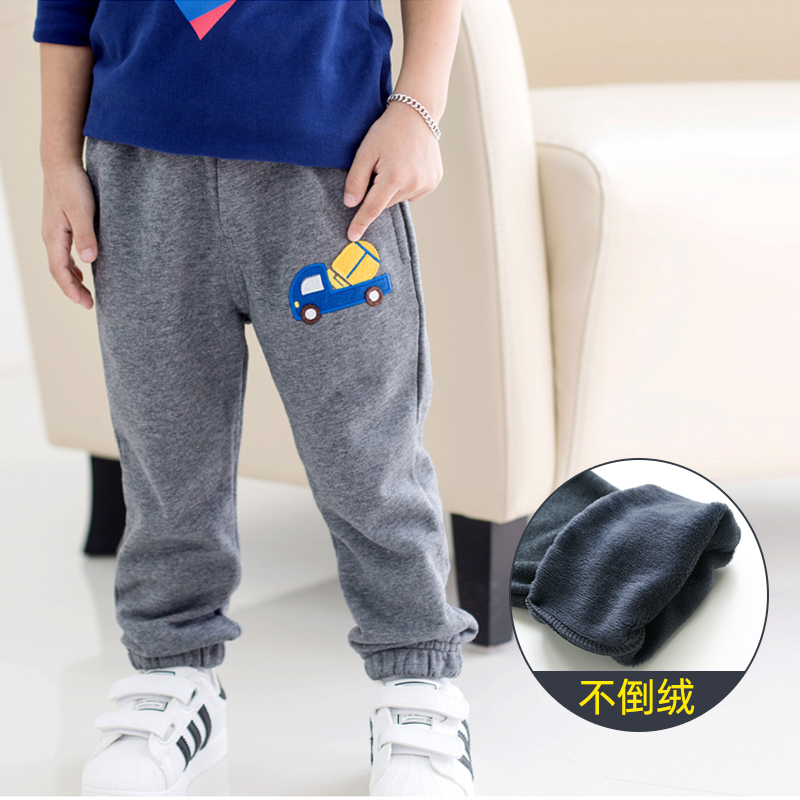 Chàng trai quần mùa thu quần mất quần bé trẻ em sweatpants 2-3-4 tuổi 5 năm của mùa xuân và mùa thu mỏng.