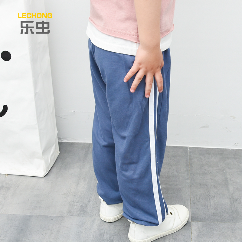 Chàng trai chống muỗi quần mùa hè quần cậu bé mỏng mùa hè quần lỏng lẻo trẻ em sweatpants childrens quần âu.