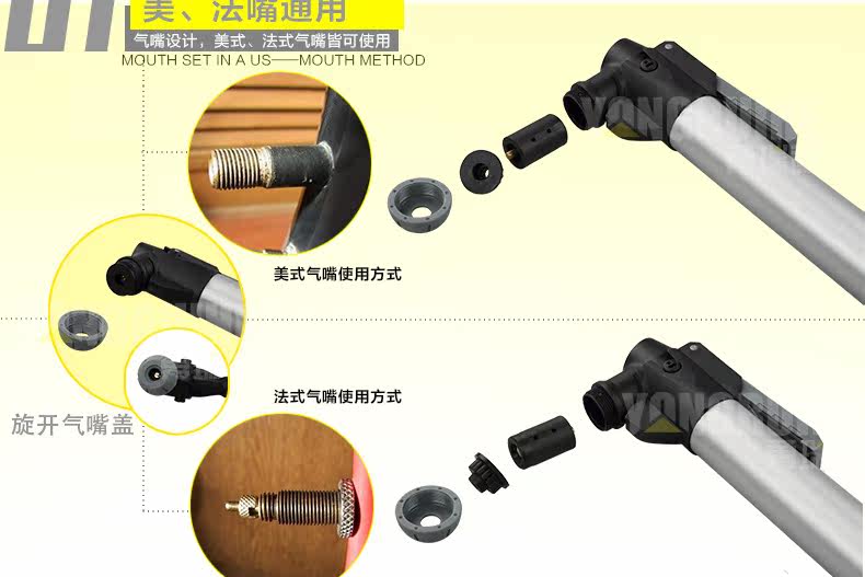 Pompe à vélo GIYO - Ref 2387232 Image 13