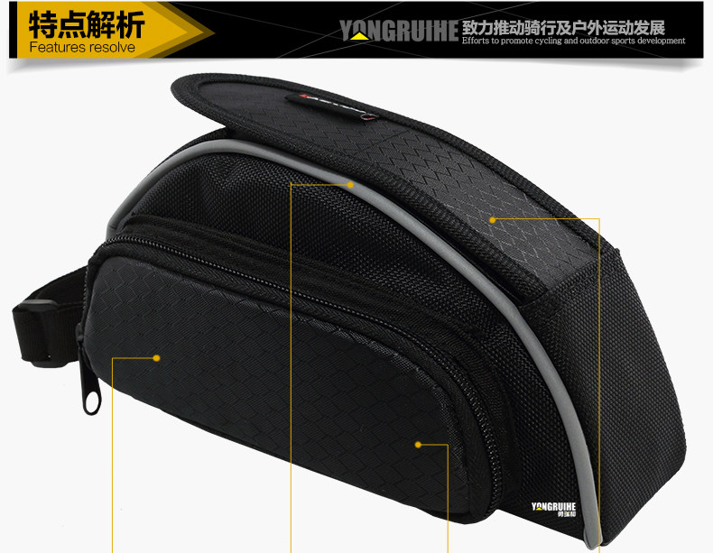 Sacoche pour vélo mixte EASYDO - Ref 2213141 Image 8