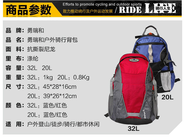 Sacoche pour vélo mixte YONGRUIH - Ref 2231654 Image 7