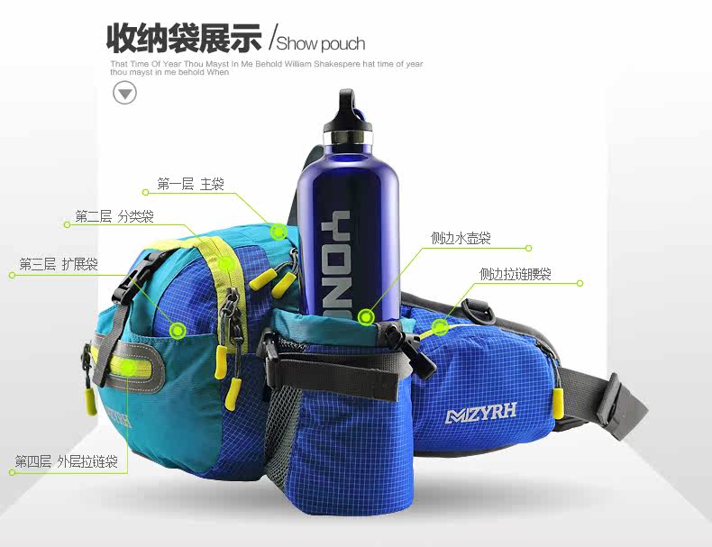 Sacoche pour vélo mixte MZYRH - Ref 2213201 Image 38