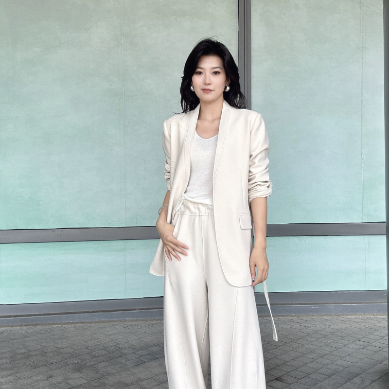 Suit Mailei Series Magic Style Minimalist Collarless Elegant Suit Suit Mailei Series Magic Style Minimalist Collarless Elegant Suit
