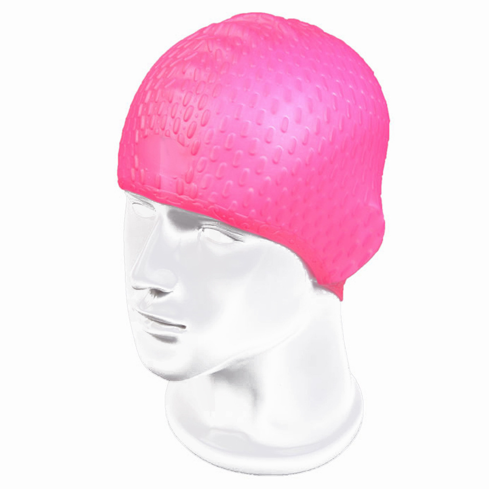 Thoải mái silicone thả mũ bơi Bông tai tóc dày dày để tăng độ chống thấm nước Mũ bơi Unisex mũ bơi không ướt tóc