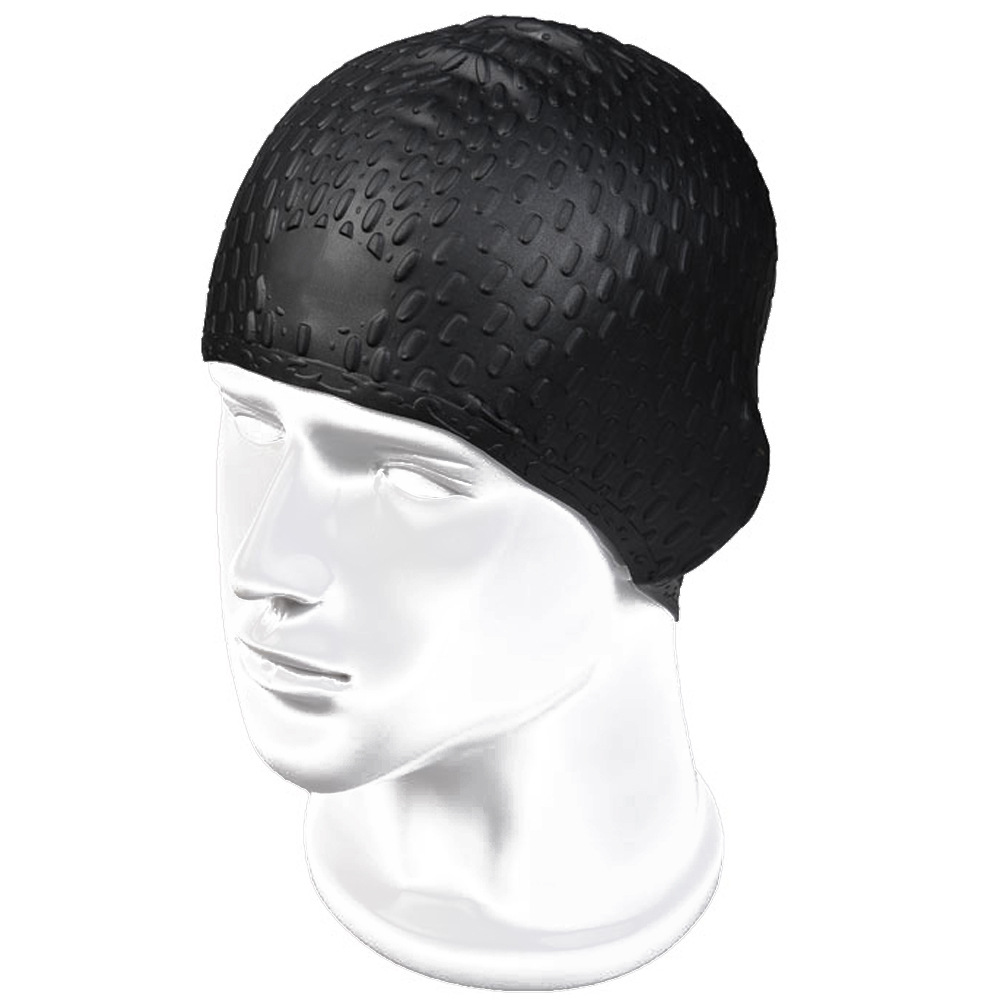 Thoải mái silicone thả mũ bơi Bông tai tóc dày dày để tăng độ chống thấm nước Mũ bơi Unisex mũ bơi không ướt tóc