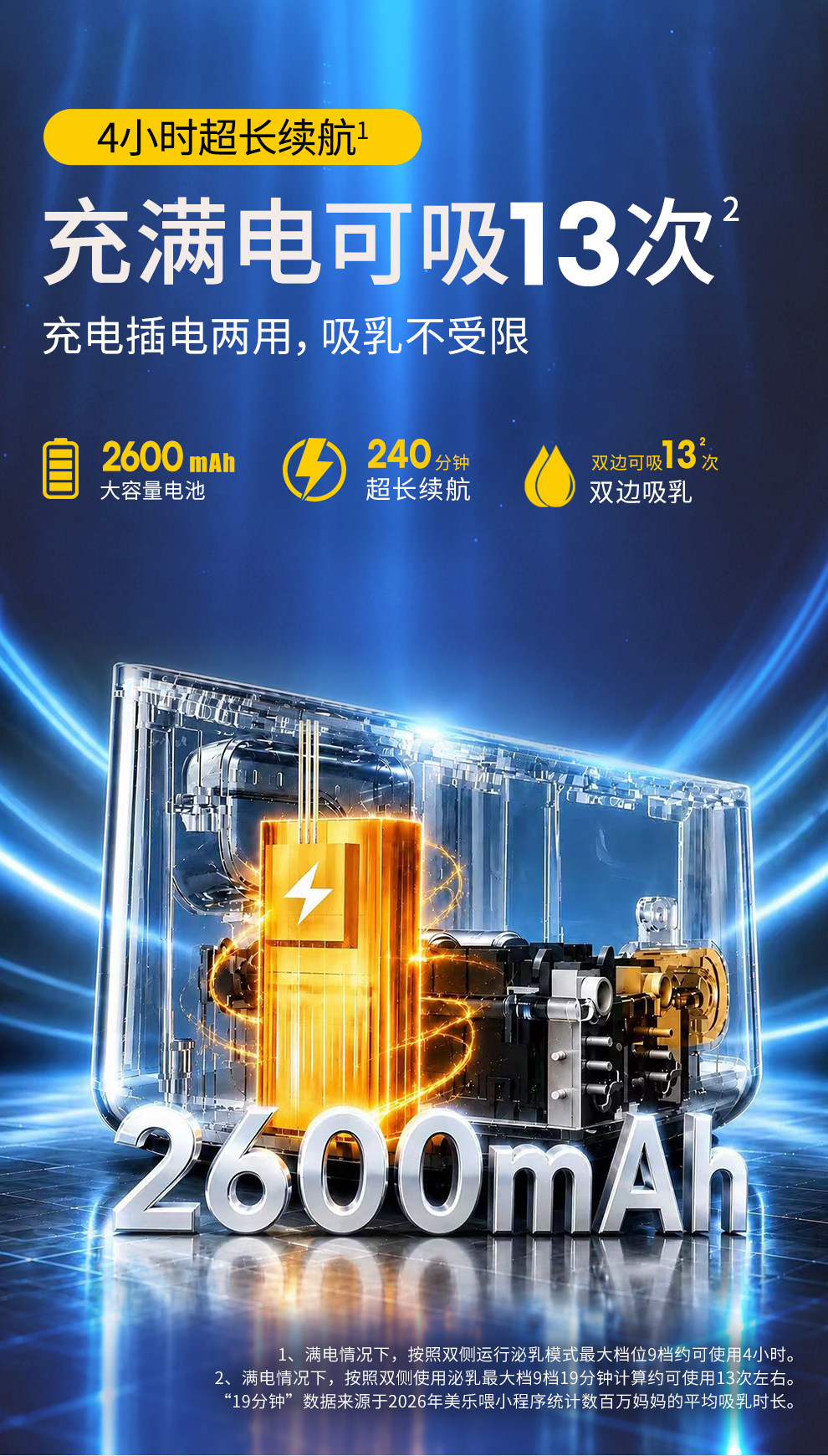美德乐致韵Plus吸奶器智能电动双边全自动母乳集乳吸乳器medela — 7