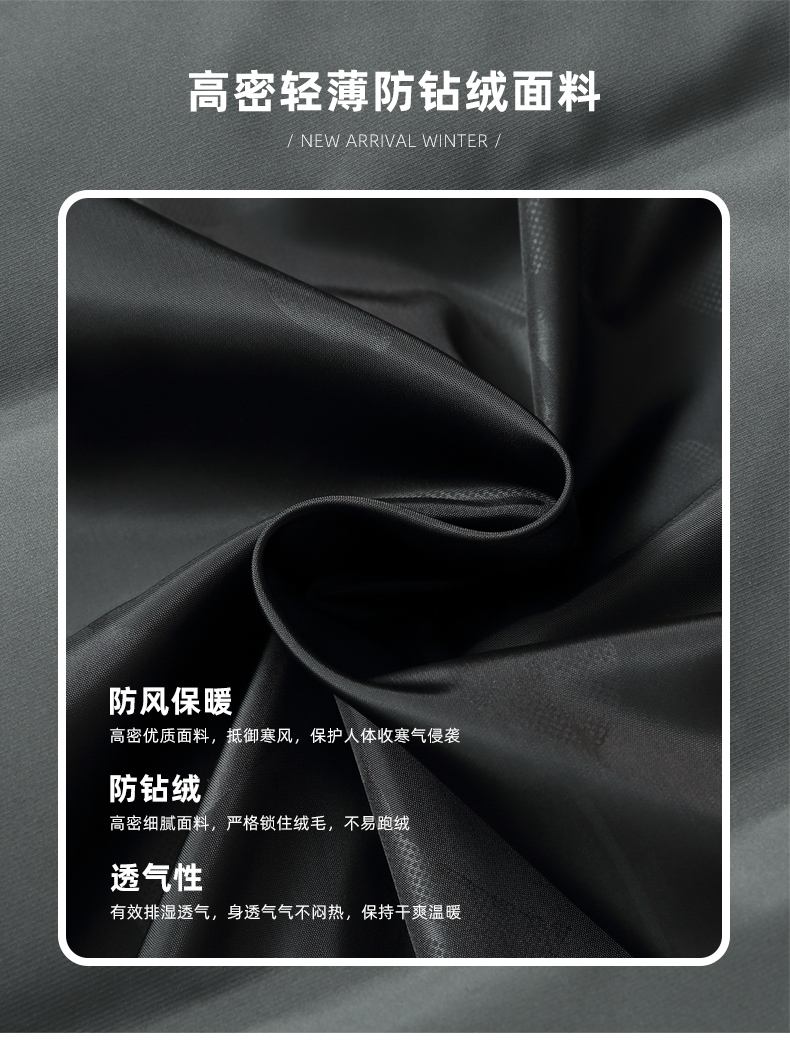 罗蒙 男子冬季羽绒服 34款可选 有狐狸毛领款 图6