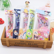 Teacher recommended stationery creative stationery geometric ruler students math class triangular ruler Protractor sleeve ruler children