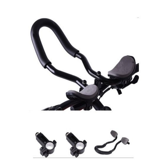 Integrated bicycle rest handlebar