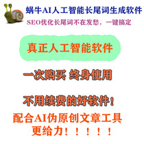 SEO SoftwareAI Artificial Intelligence Long Tail Keyword Mining Tool Software Baidu Taobao Search Engine Optimization