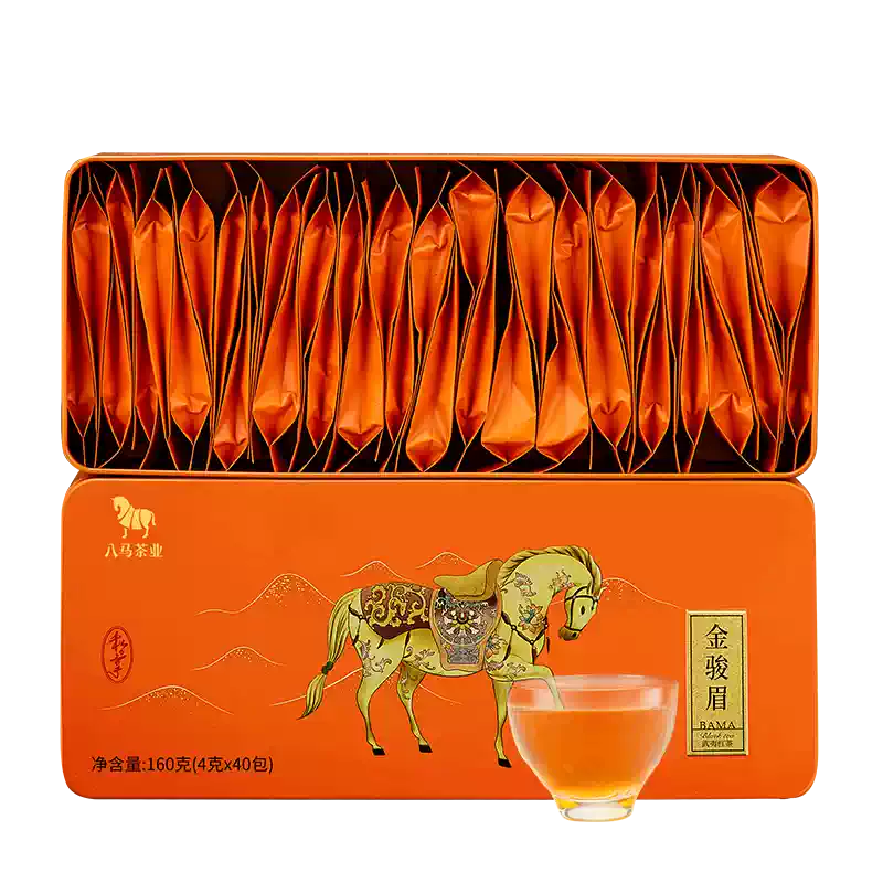 【未開封/新品】中国茶　八马茶业 马到成功 特级金骏眉 三箱セット 未開封/新品】中国茶 八马茶业 马到成功 特级金骏眉 三箱