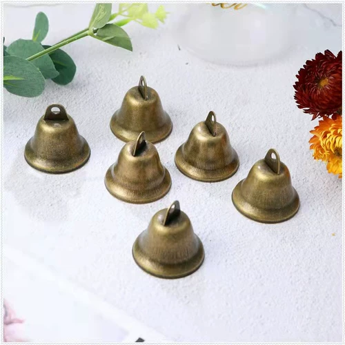 Реалистичная латунная подвеска с аксессуарами, металлический медный ретро колокольчик, «сделай сам»