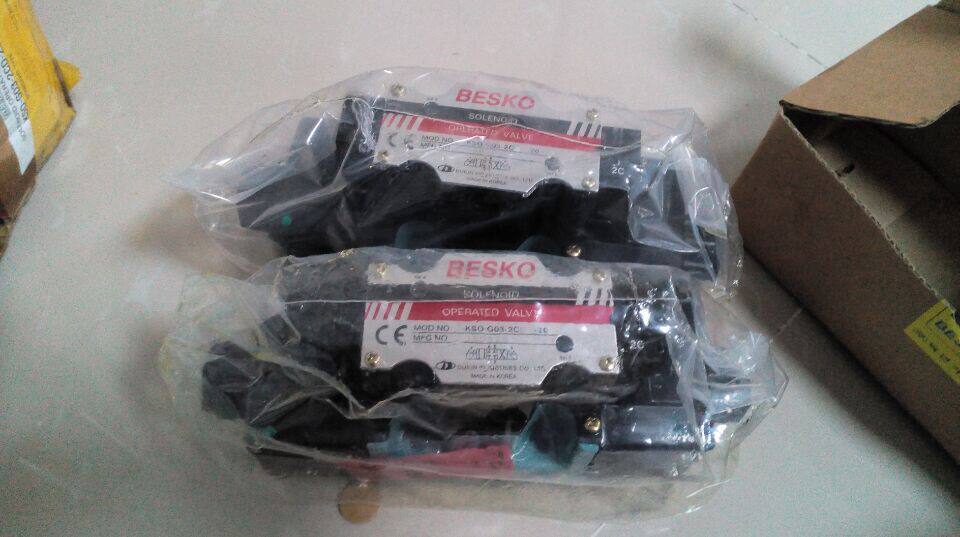South Korea DUKIN-BESKO Hydraulic valve KSO-G02-66CP-10-CL Directional valve KSO-G03-4CP