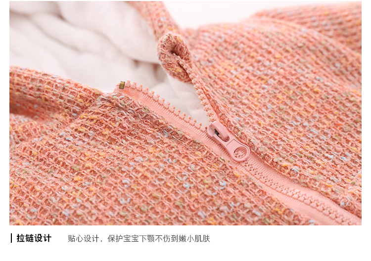 Quần áo cotton cho bé mùa thu và quần áo mùa đông cho nam và nữ 0-3-6 tháng bé ôm cộng với bộ jumpsuit sơ sinh nhung dày ấm áp áo liền quần ôm sát bé gái