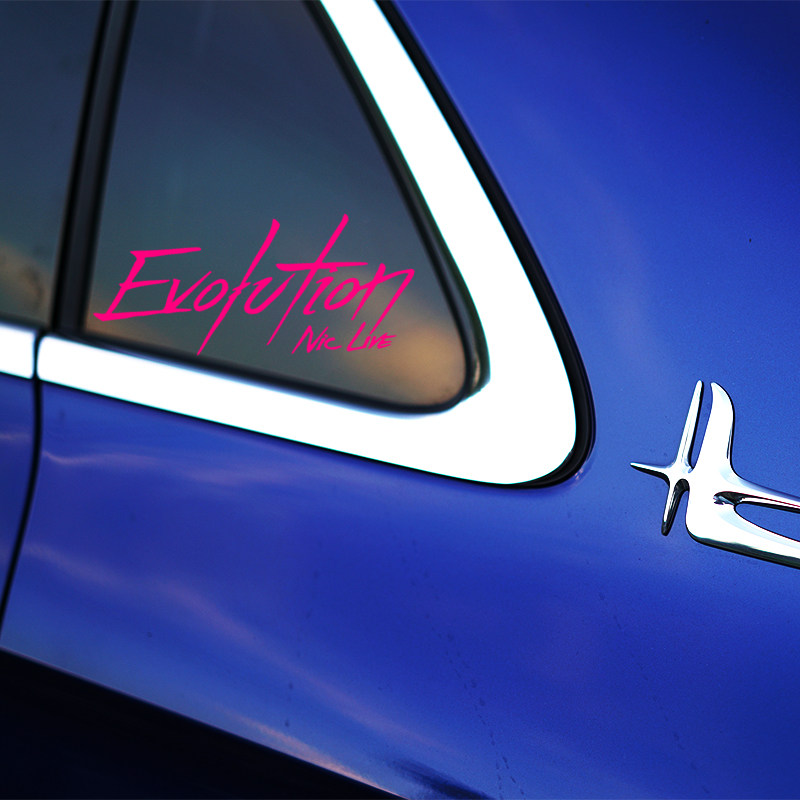 Nicholas Tse EvolutionNicLive カーステッカー 2026 Honey Support 車の窓とトランク用ステッカー