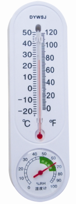 Home Indoor Outdoor Thermometer Strip of Humidity Table Agricultural Vegetable Greenhouse Breeding Pharmacy High Precision Dry Weg Meter