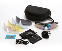 09 Bike Windproof Glasses Riding Tactical Metalens Goggles Sports Sunglasses 5 Color Suits