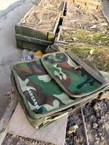 Stock troops old 87 big flower camouflage artillery kit shoulder liberation bag retro military fan bag
