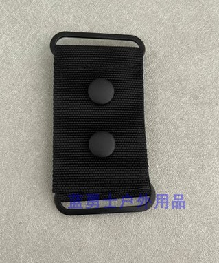 New Nylon Belt Fastener (Black) 7X 5cm