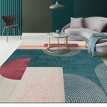 Modern minimalist Carpet Living Room Light Lavish Tea Blanket Bedroom Full Bunk Bed Side Fluff Large Area Full-Laid Mat Water Wash.