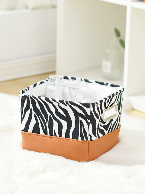 Desktop storage box Clothes organization box Storage box Storage basket Large household fabric drawer toy storage box