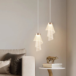New Nordic Chandelier, Modern, Simple, Creative, Light Luxury, Small Chandelier, Personalized Entrance Hall, Corridor, Master Bedroom Chandelier